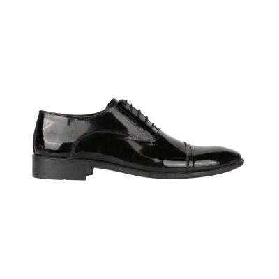 JAMES Man Genuıne Patent Leather Pointed Nose Classic Shoes
